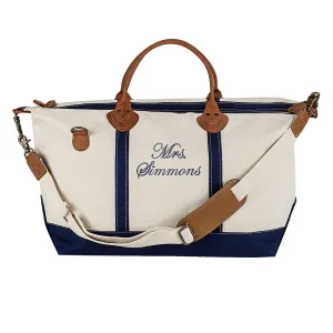 Personalized Mrs. Travel Weekender