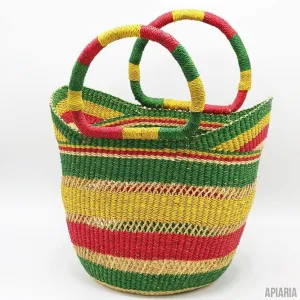 Petite Handwoven Juicy Fruit Tote
