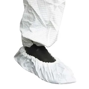 Polyethylene Shoe Cover LG Blue or White 40 gsm | 100 ea/Bag  3 Bags/Case