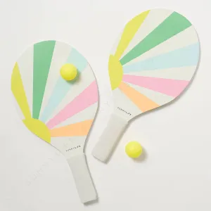 Pool Side Beach Paddle Set Pastel Gelato