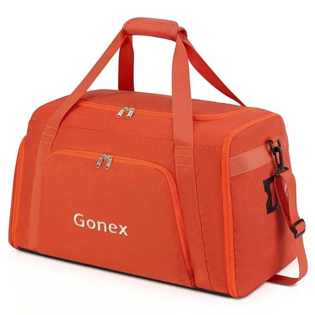 Portable Travel Duffle Bag Large Capacity Luggage Handy Shoulder Bag for Outdoor Trip Weekend Holiday Youth Style