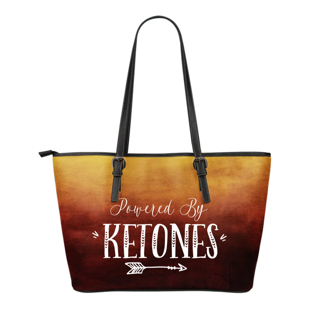 Powered By Ketones Ombre Tote Bags 6 Colors Keto