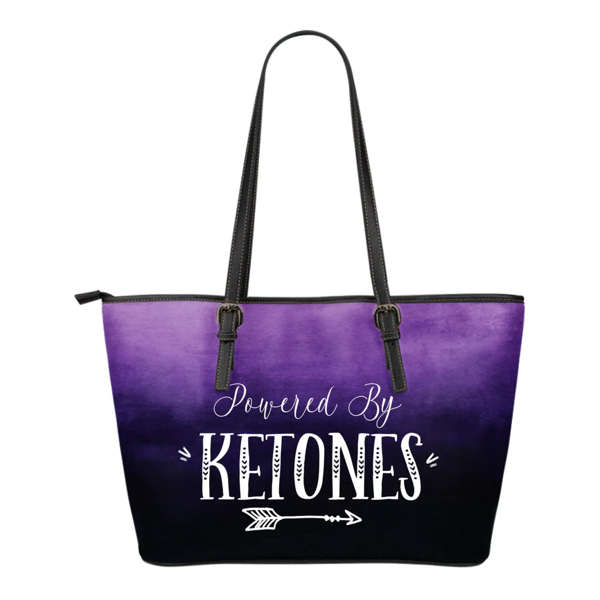 Powered By Ketones Ombre Tote Bags 6 Colors Keto