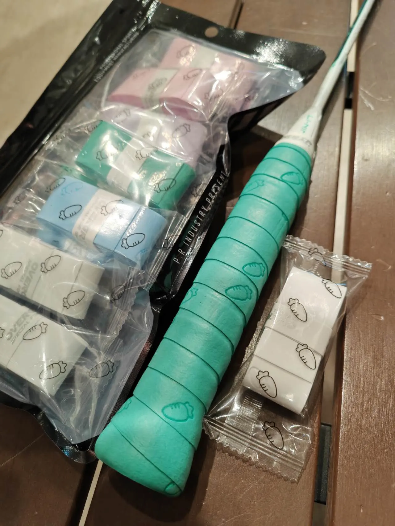 P.R IND Carrot Overgrip !10 Grips ONLY for $29!