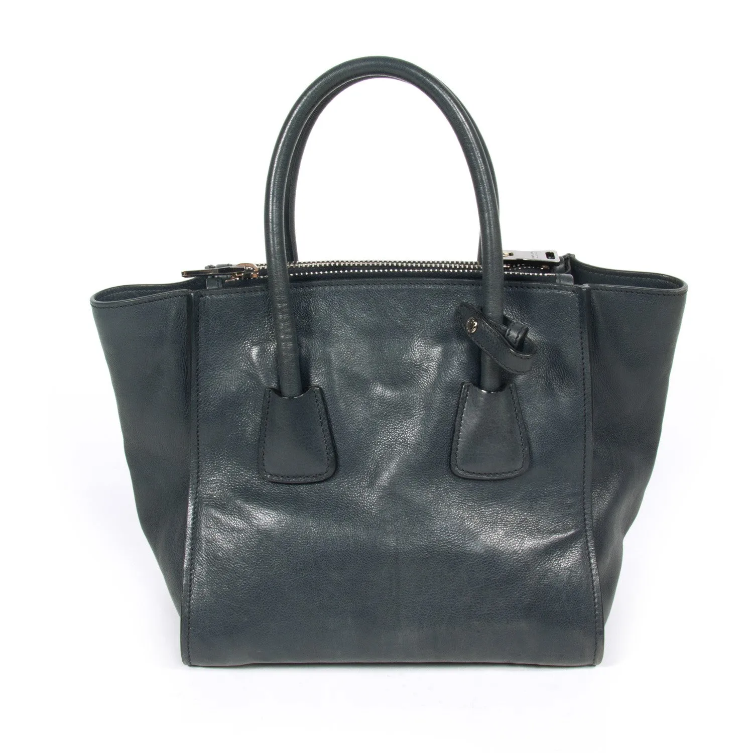 Prada Glace Calf Twin Tote