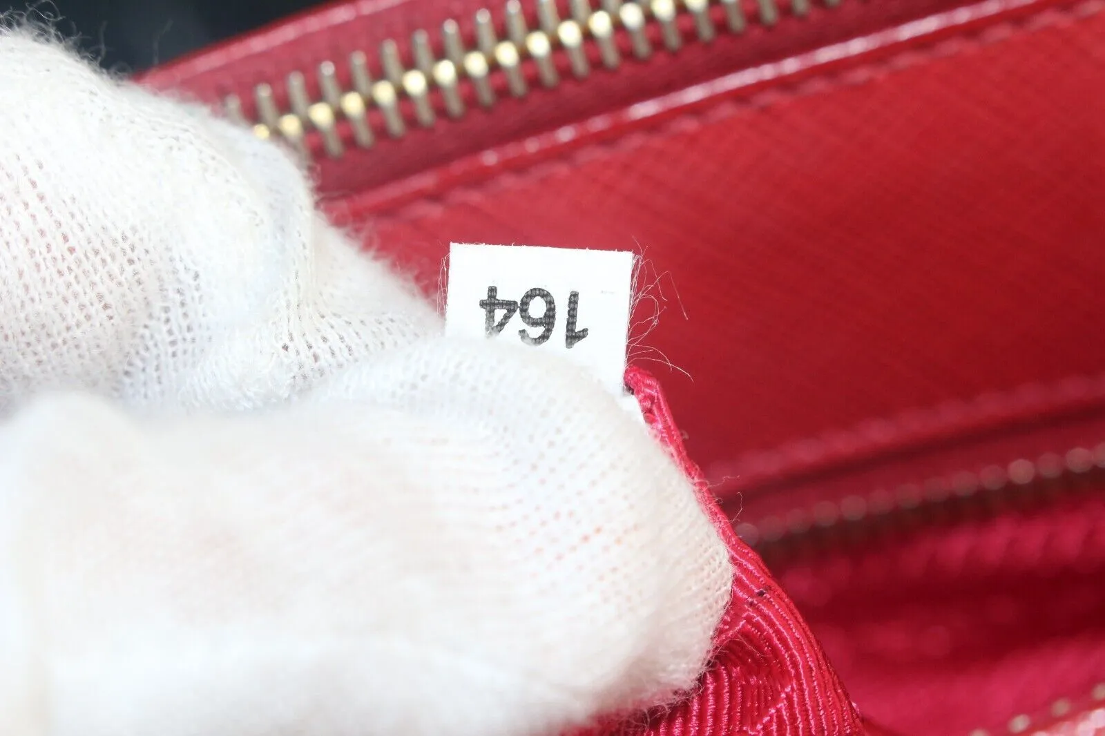 Prada Red Saffiano Luxe Tote 3PR105K