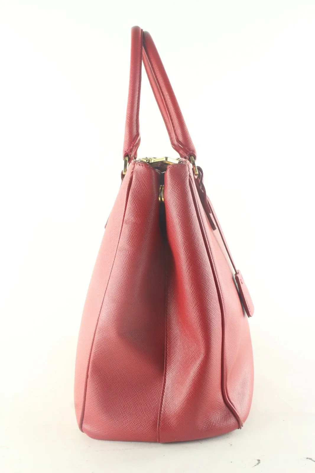 Prada Red Saffiano Luxe Tote 3PR105K