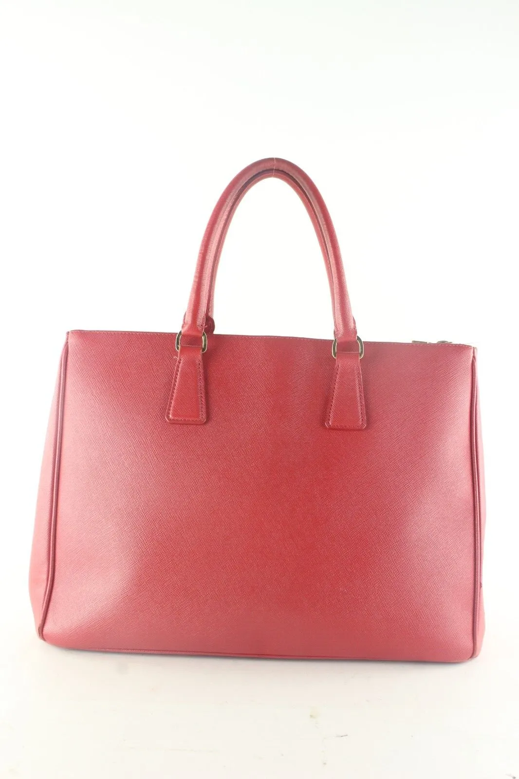 Prada Red Saffiano Luxe Tote 3PR105K