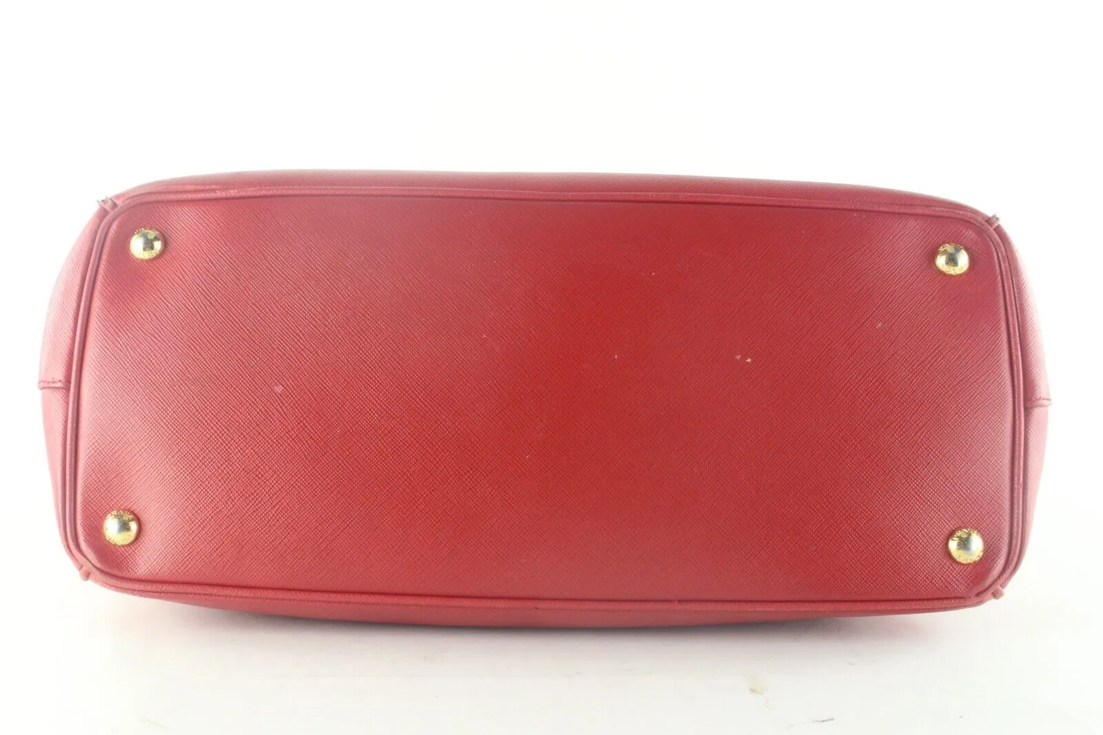 Prada Red Saffiano Luxe Tote 3PR105K