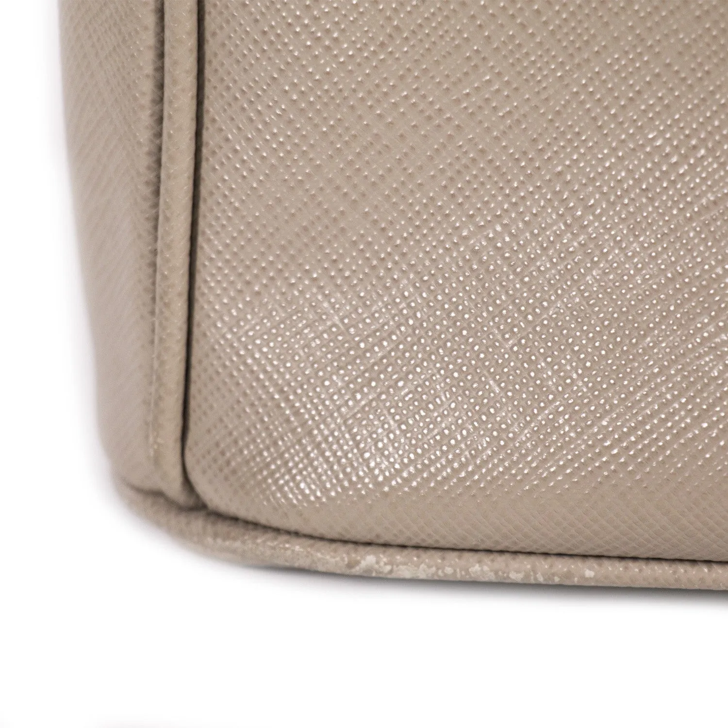 Prada Saffiano Double Zip Tote