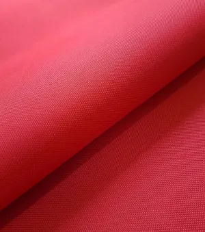 PU Coated Polyester Woven Waterproof Tough Durable Fabric Select Size - RED