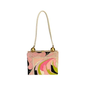 Pucci Pink Print Clasp Bag