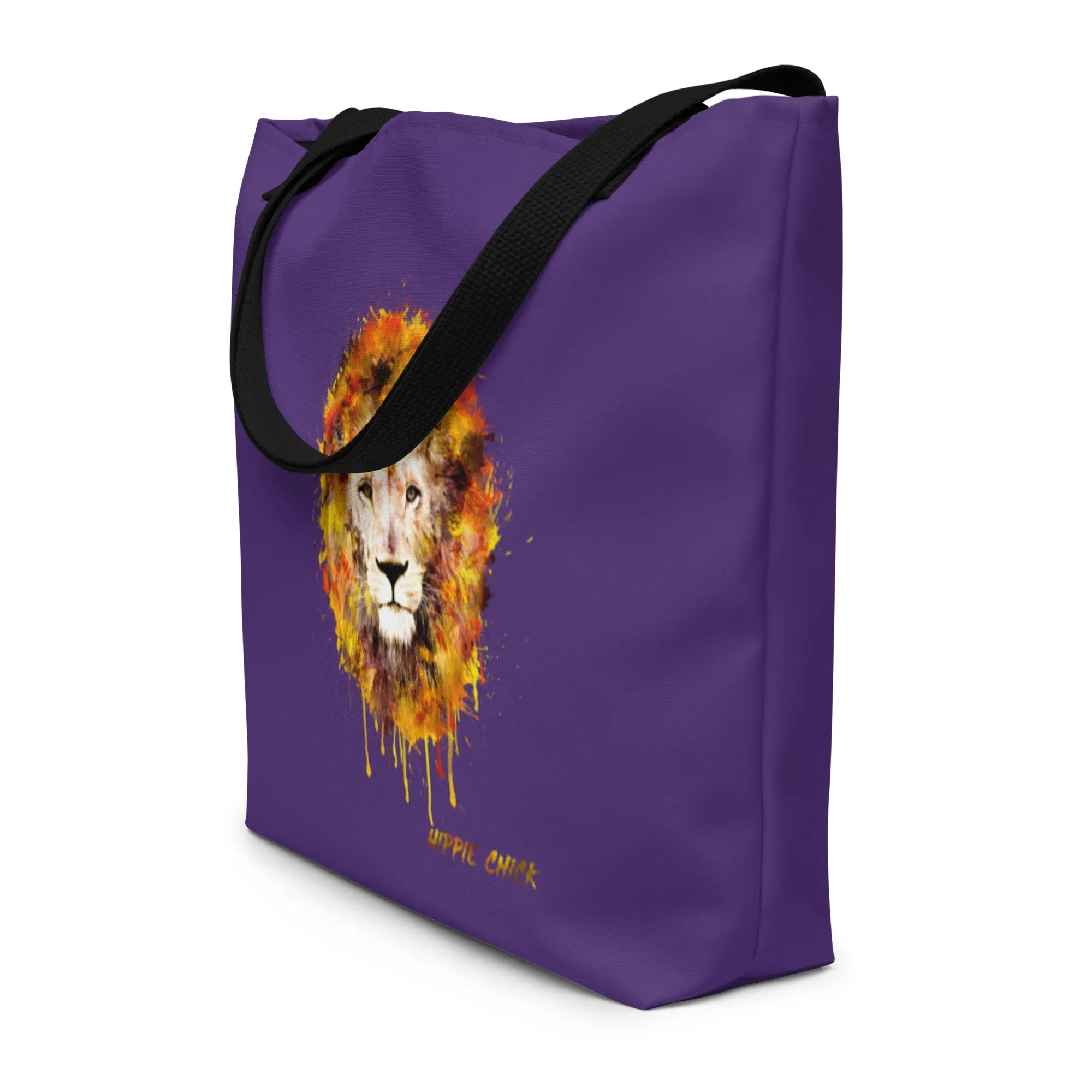 Purple Tote Bag
