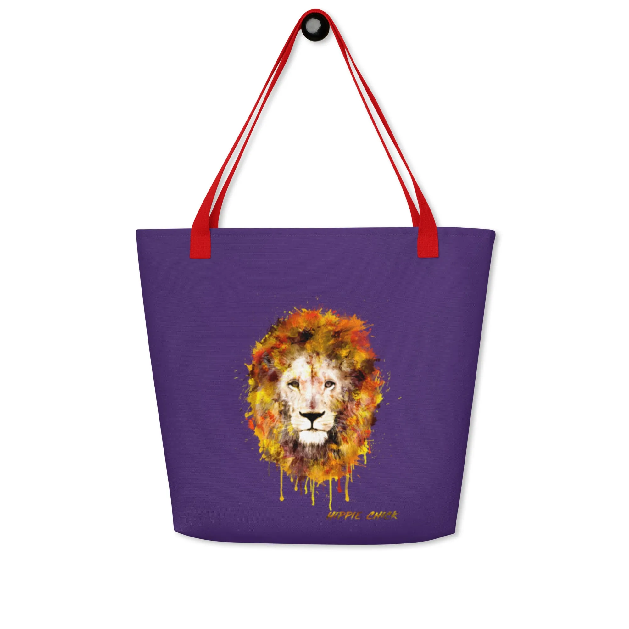 Purple Tote Bag