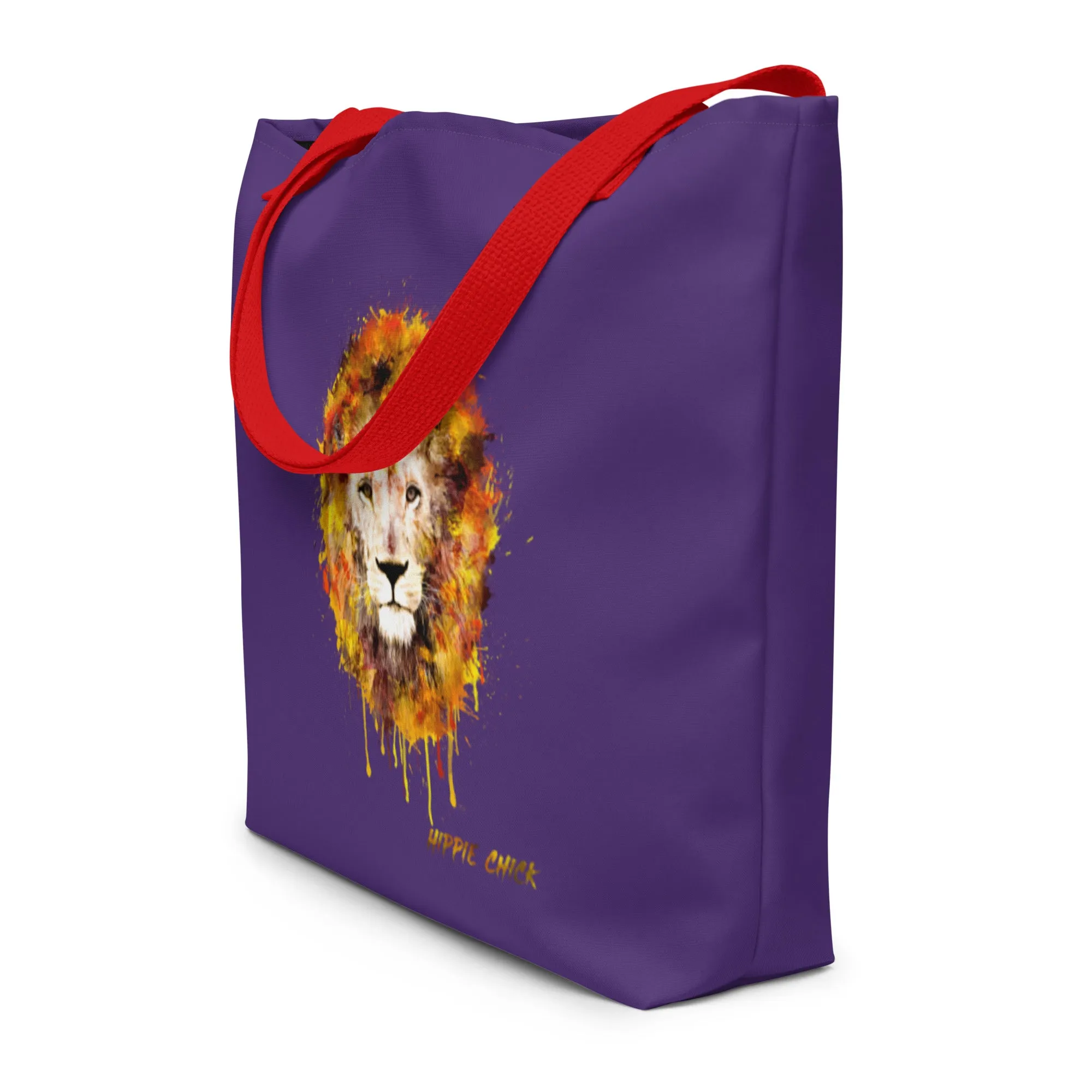 Purple Tote Bag