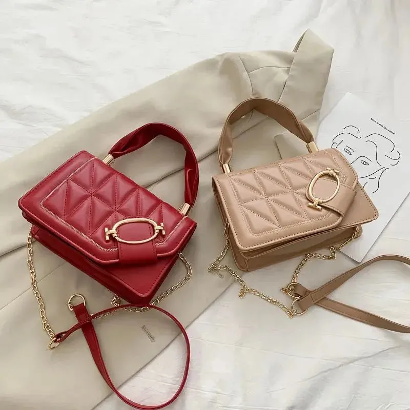 Quilted Flap Handbags/Sling Bags