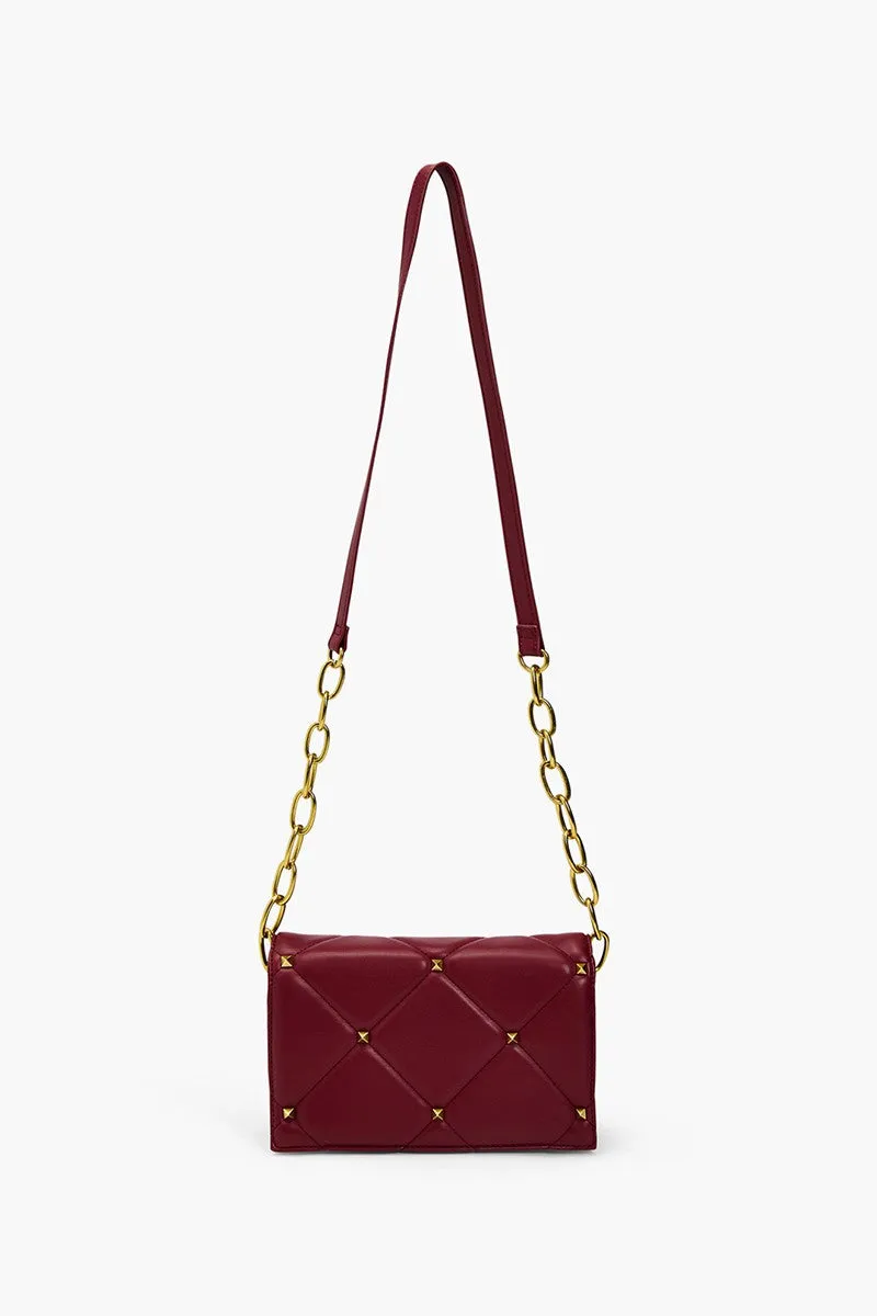 Quilted Stitching Pattern Crossbag