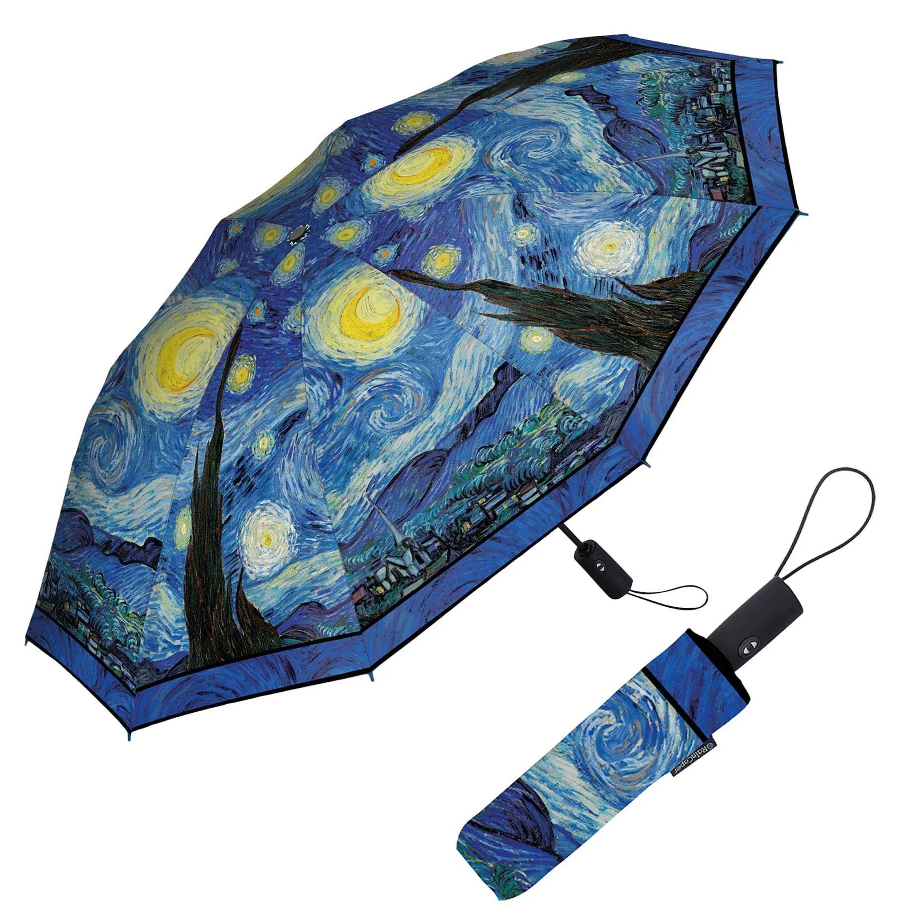 Rain Umbrella | van Gogh Starry Night Folding Travel Umbrella