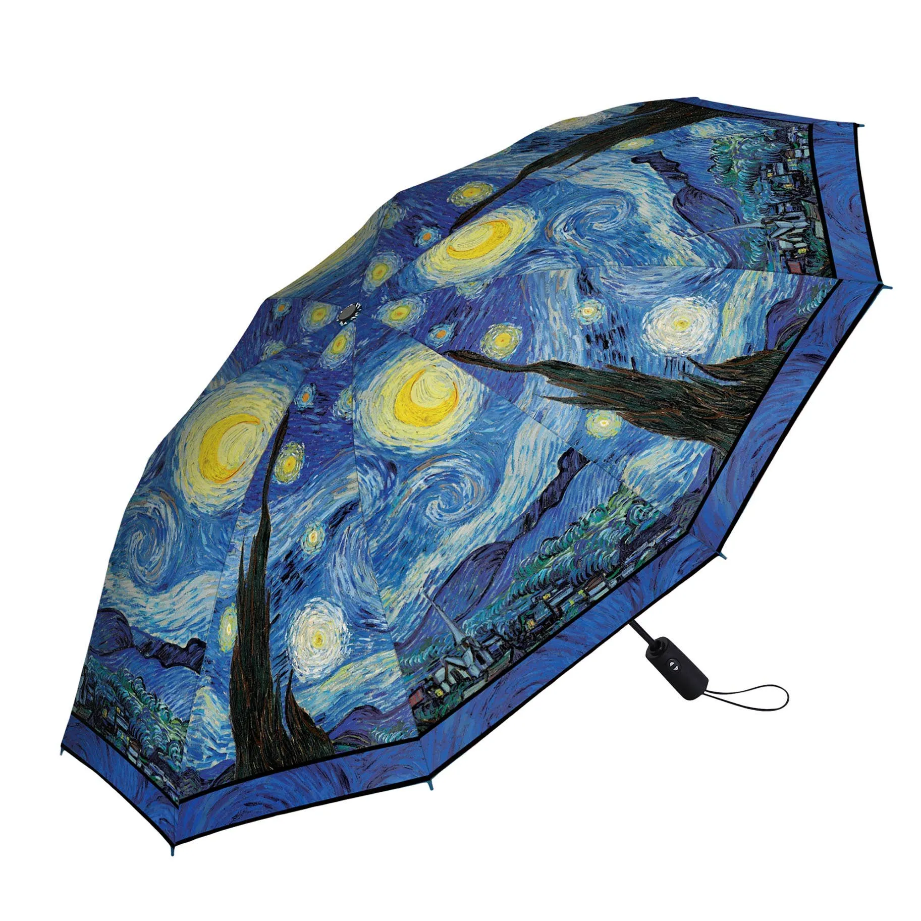 Rain Umbrella | van Gogh Starry Night Folding Travel Umbrella