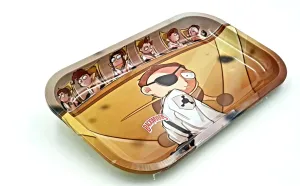 R&M Classic Design Rolling Tray - Large