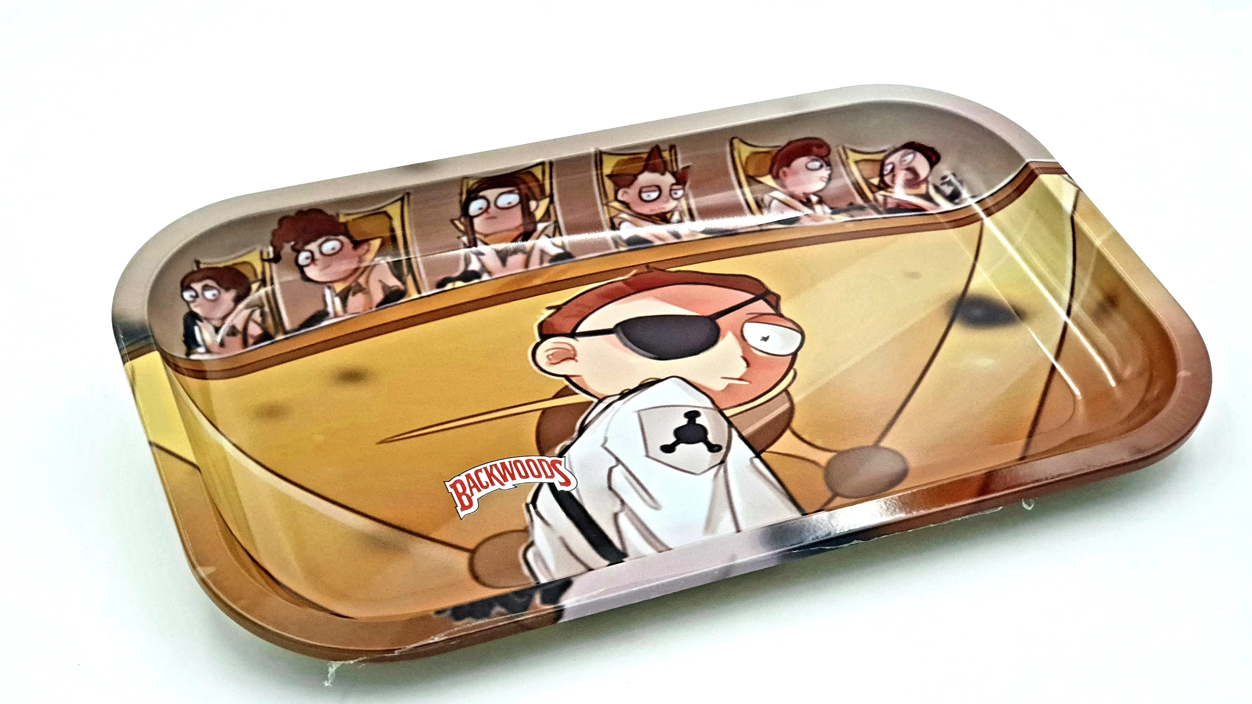 R&M Classic Design Rolling Tray - Large