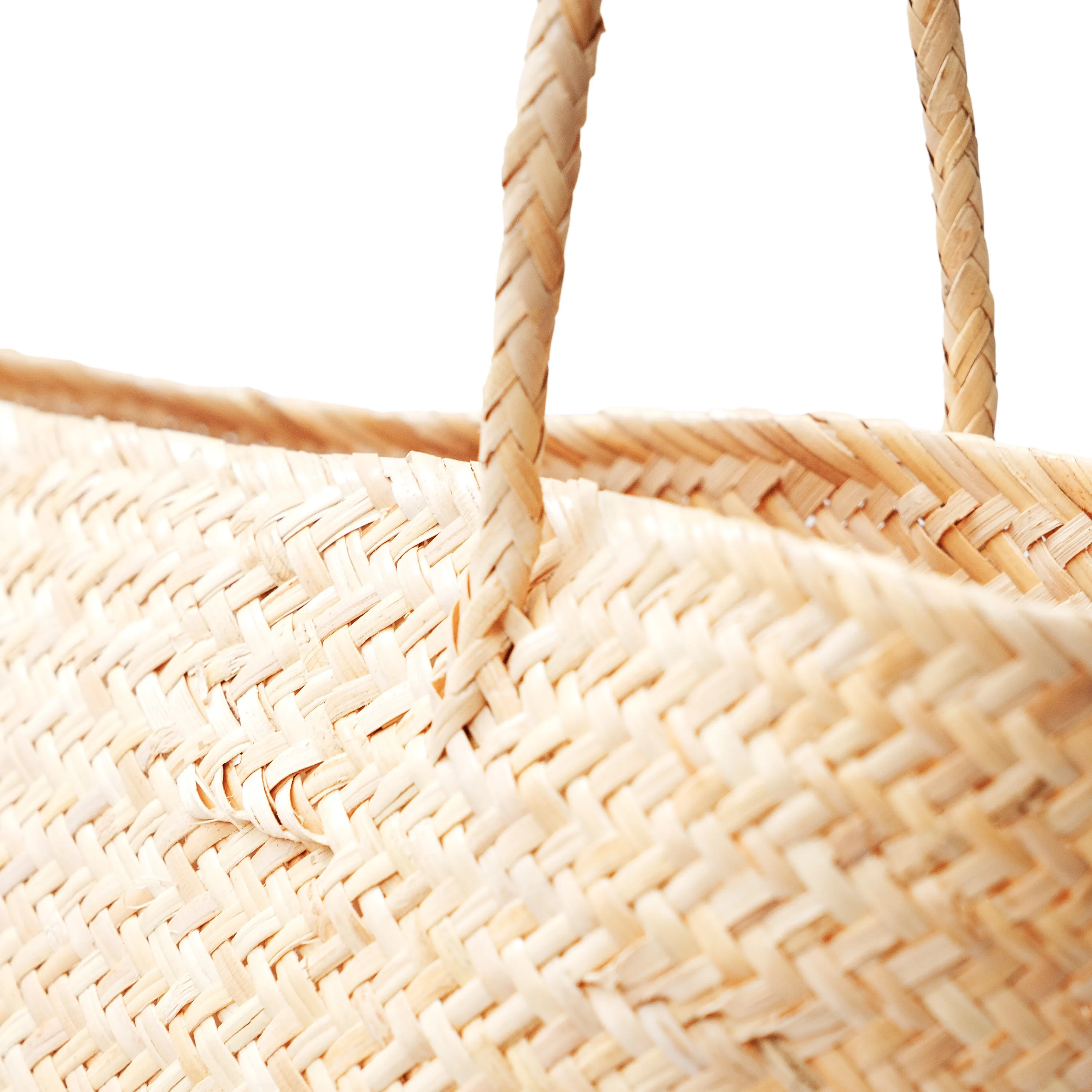 Rattan Tote Shopper