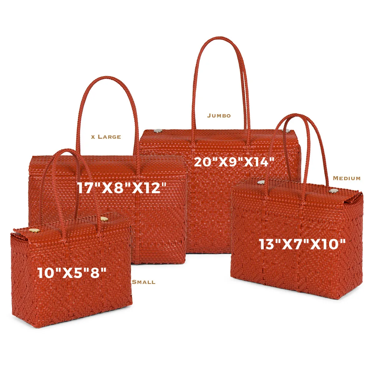 Recycled♻️ Plastic Ivory Travel Bag - Multi Sizes