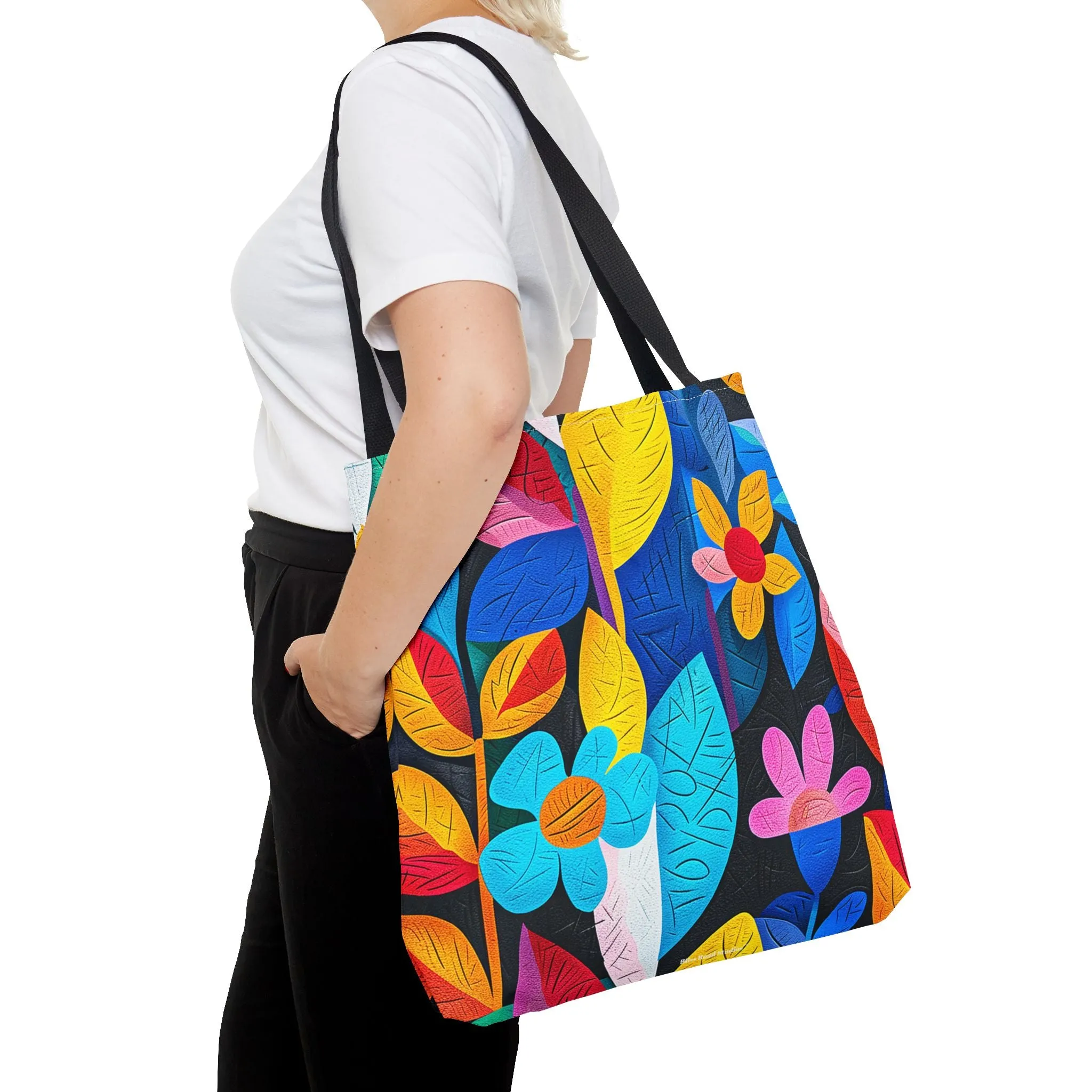 Rhapsody in Bloom Tote Bag - Carry Your World in Full Bloom, Wherever Life Takes You! Available in 3 sizes.