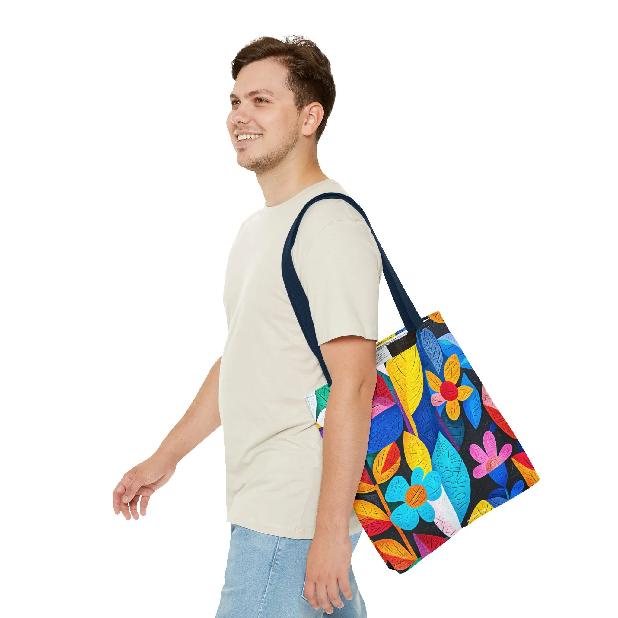 Rhapsody in Bloom Tote Bag - Carry Your World in Full Bloom, Wherever Life Takes You! Available in 3 sizes.