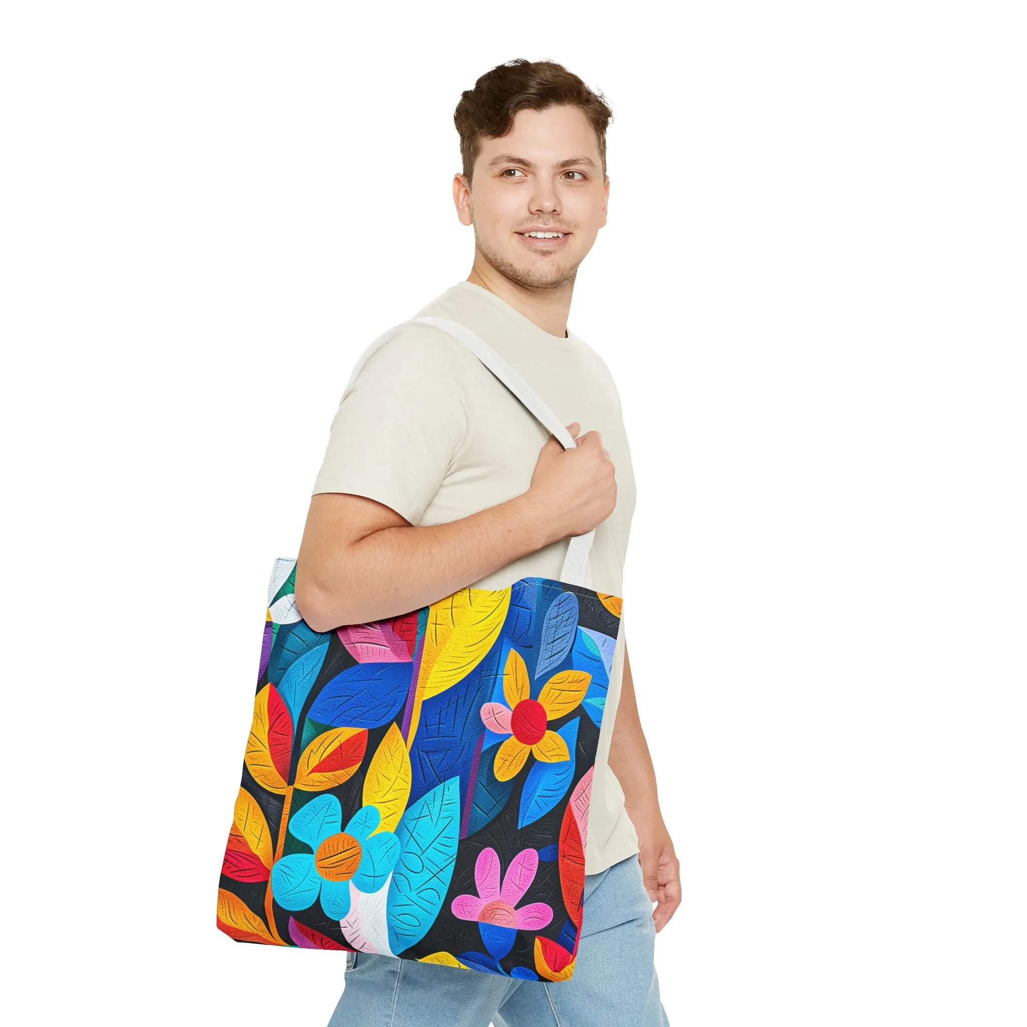 Rhapsody in Bloom Tote Bag - Carry Your World in Full Bloom, Wherever Life Takes You! Available in 3 sizes.