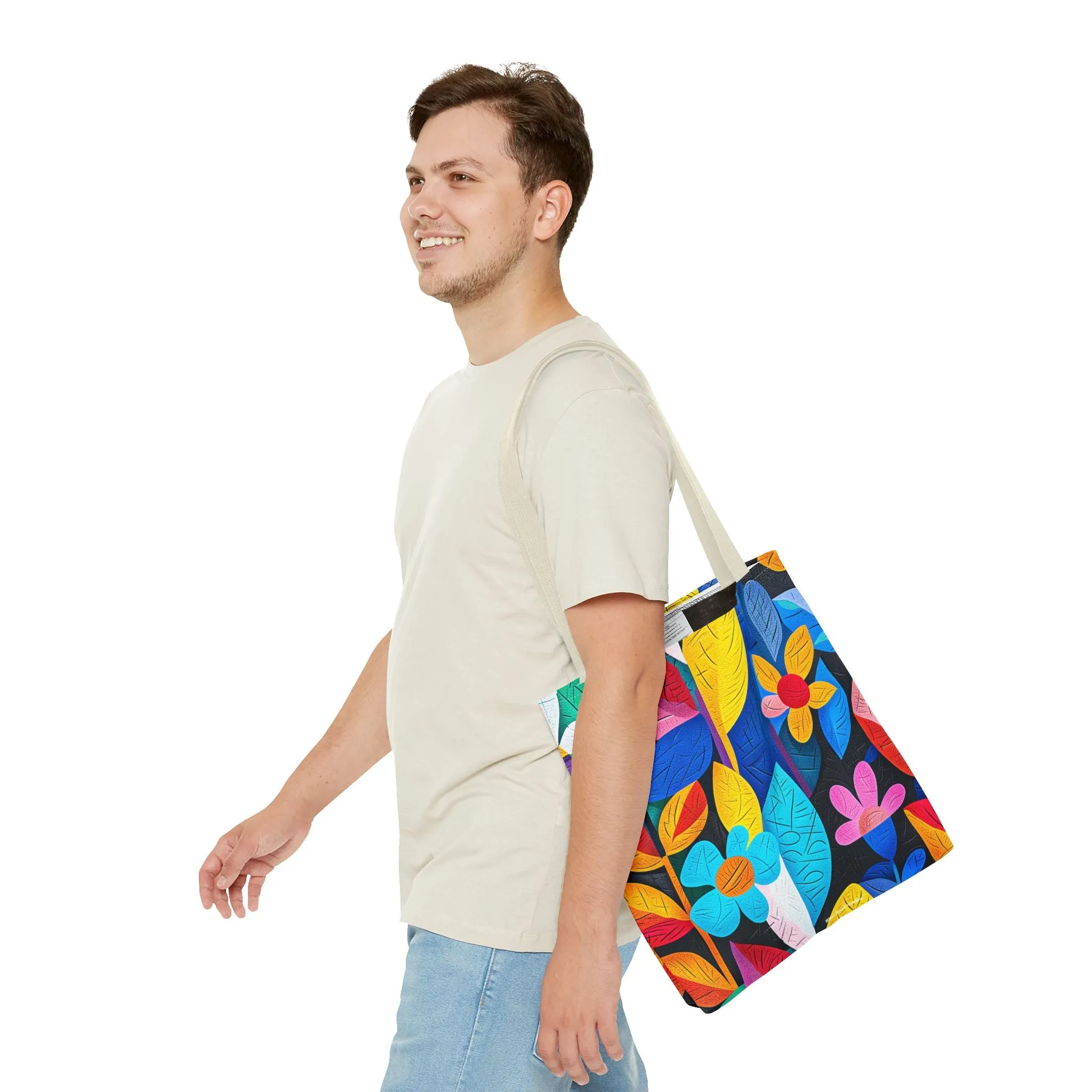Rhapsody in Bloom Tote Bag - Carry Your World in Full Bloom, Wherever Life Takes You! Available in 3 sizes.