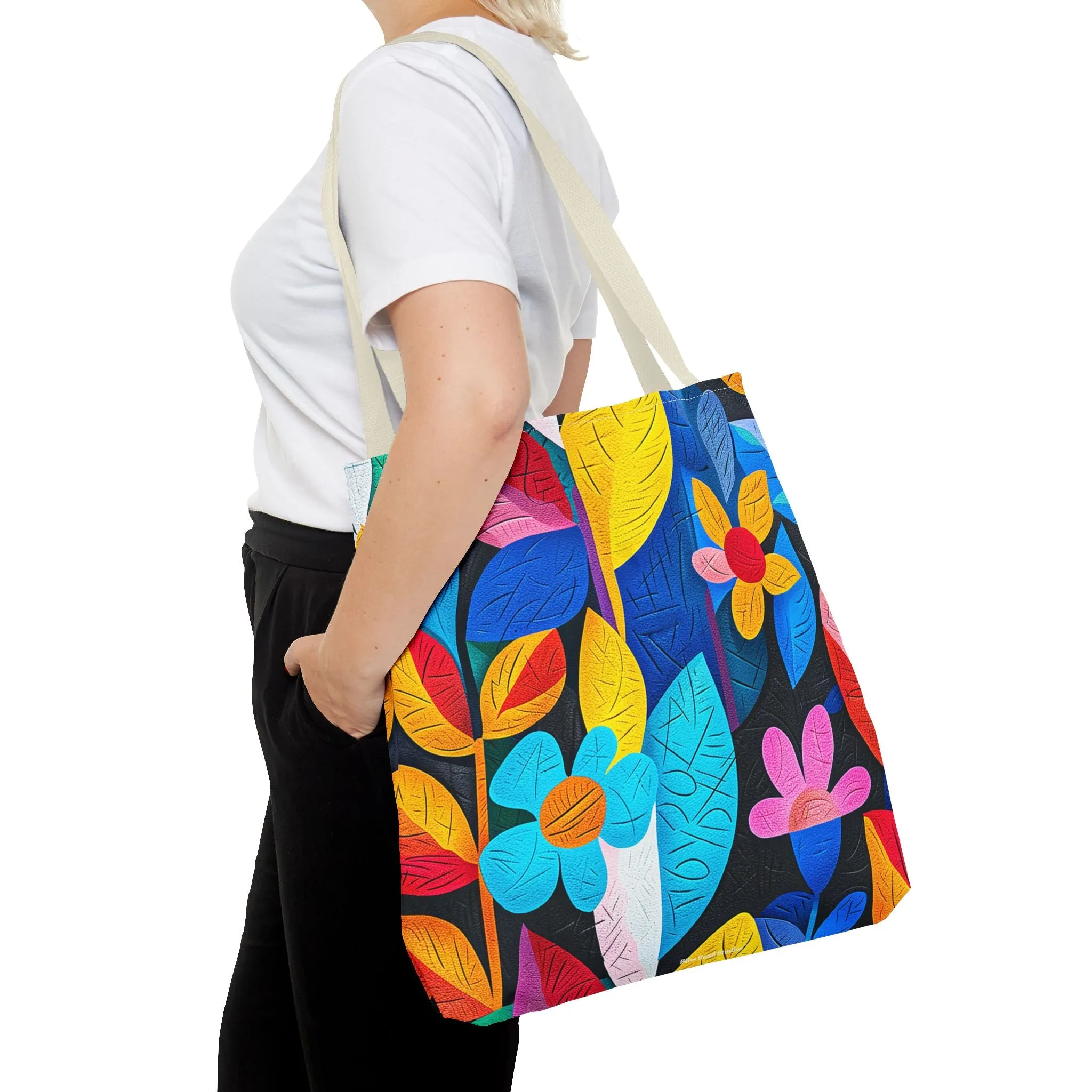 Rhapsody in Bloom Tote Bag - Carry Your World in Full Bloom, Wherever Life Takes You! Available in 3 sizes.