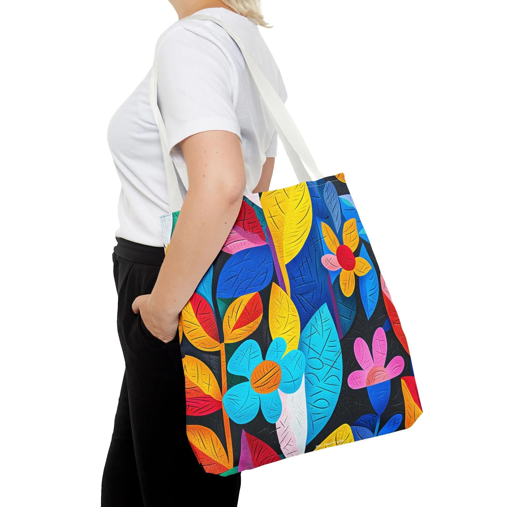 Rhapsody in Bloom Tote Bag - Carry Your World in Full Bloom, Wherever Life Takes You! Available in 3 sizes.