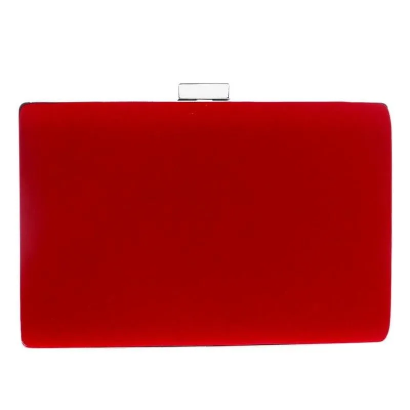 Rhinestone Evening Clutches for Weddings Suede Handbags