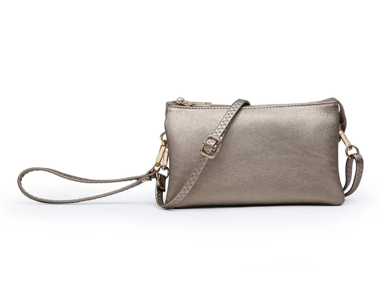 Riley 3 Compartment Crossbody/Wristlet