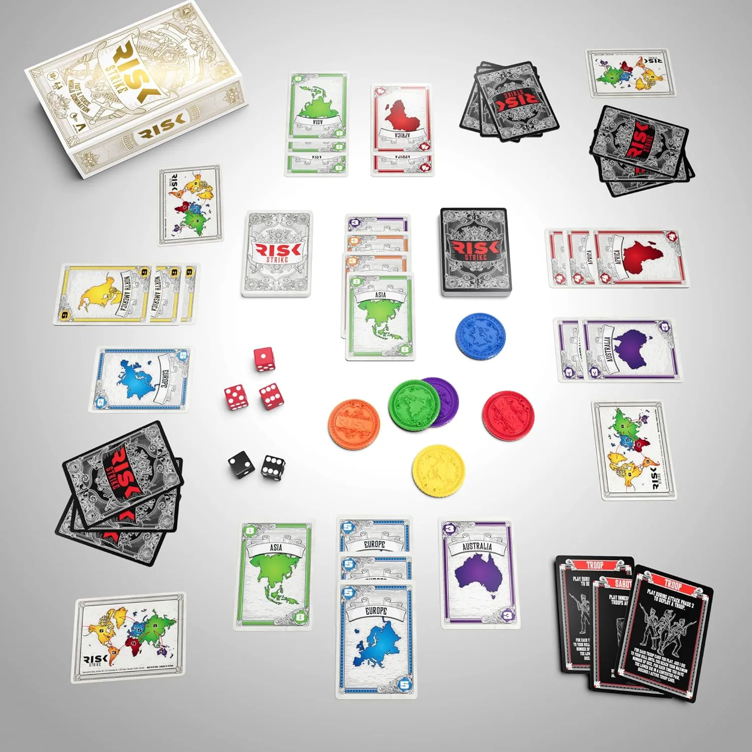 Risk Strike Card Game