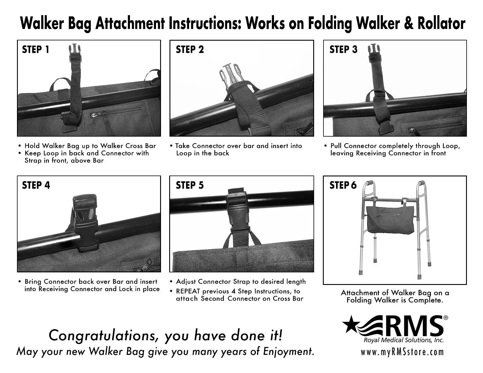 RMS - Walker Bag (Butterfly)