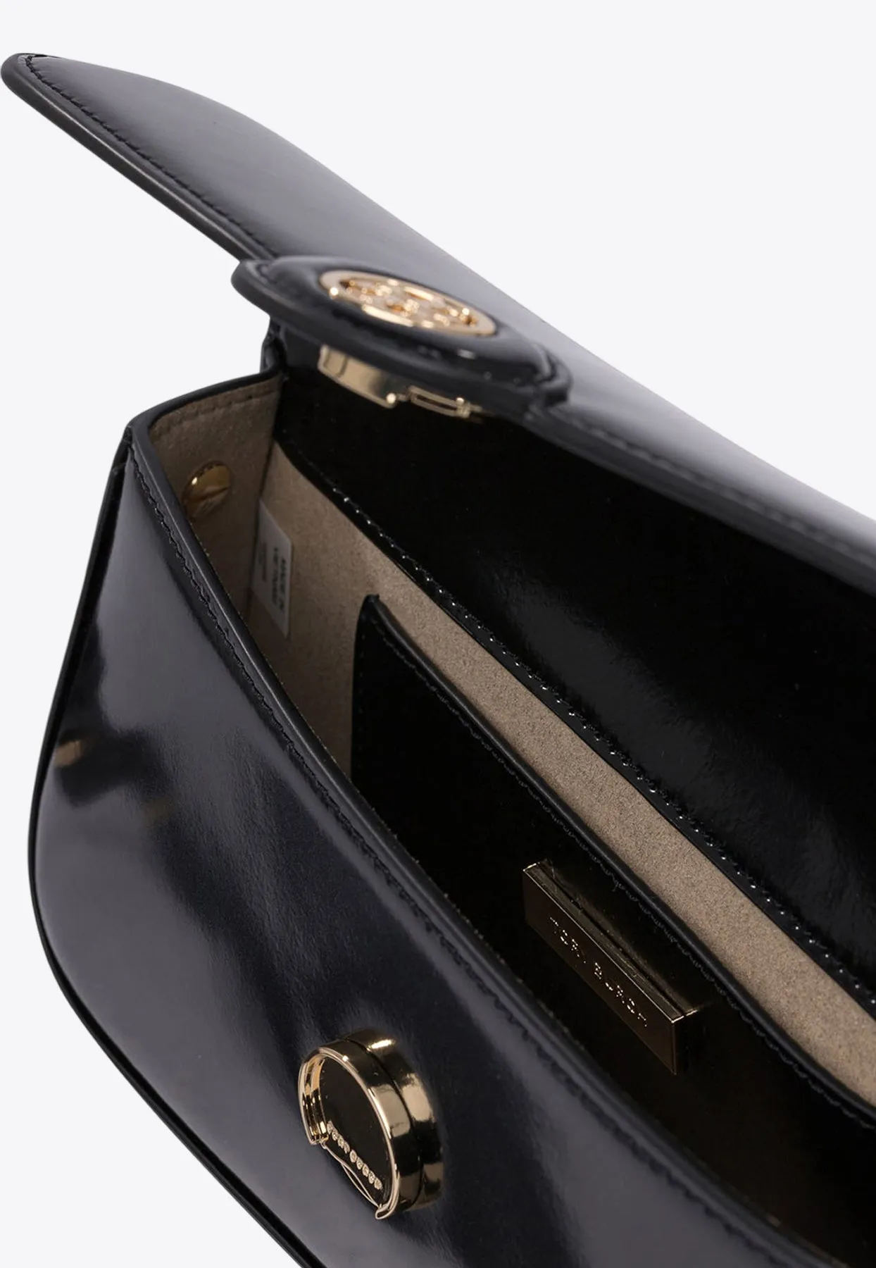 Robinson Spazzolato Patent Leather Shoulder Bag