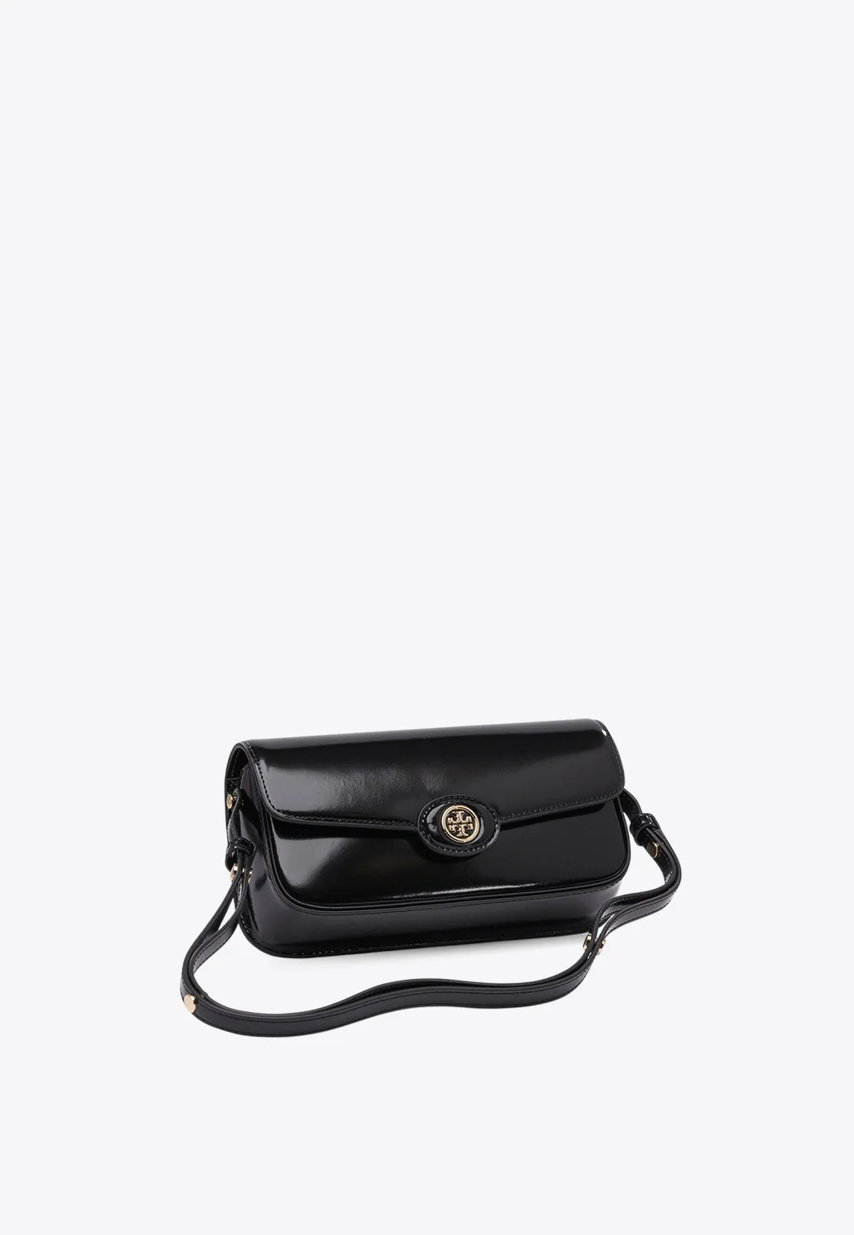 Robinson Spazzolato Patent Leather Shoulder Bag
