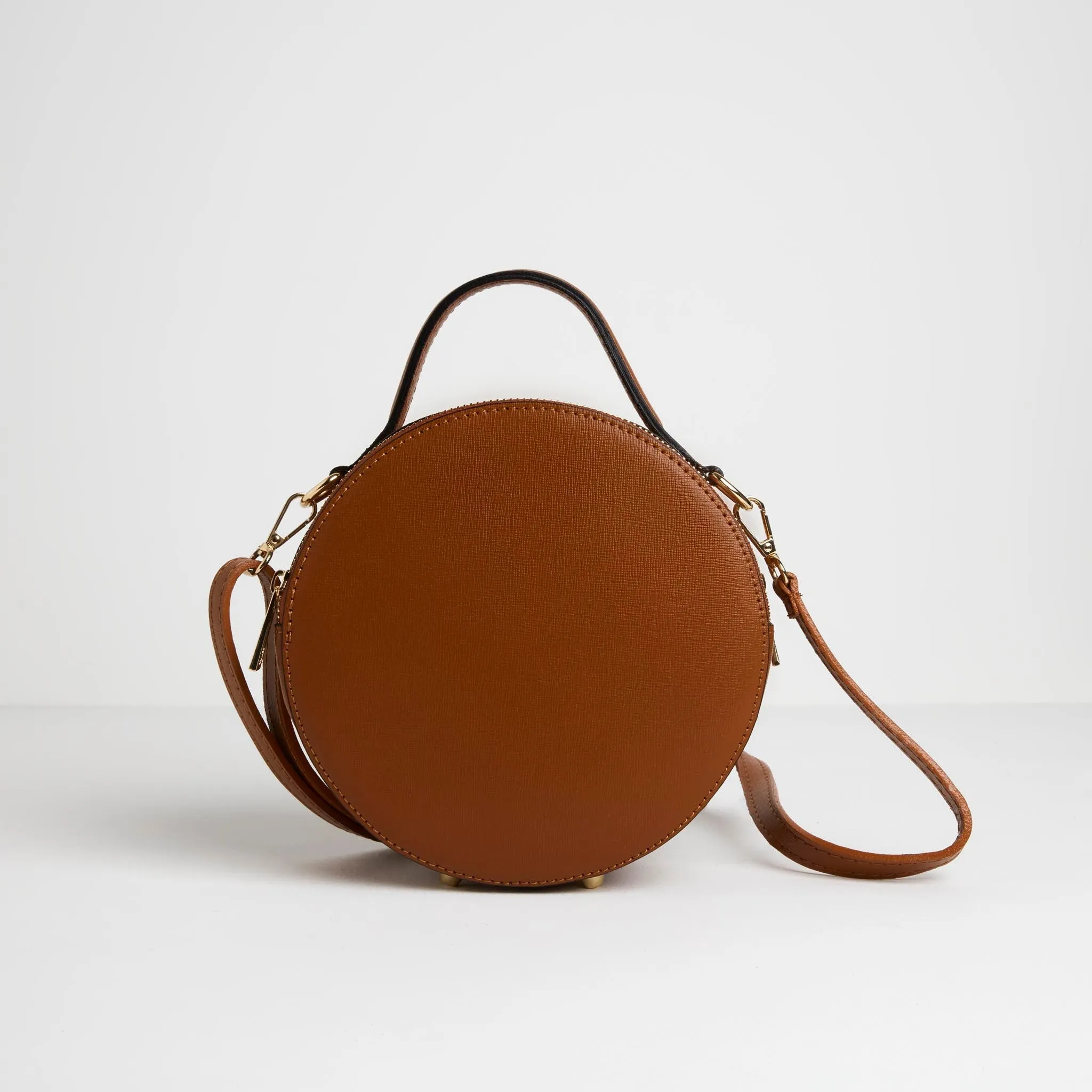 Rome Round Circle Crossbody Bag