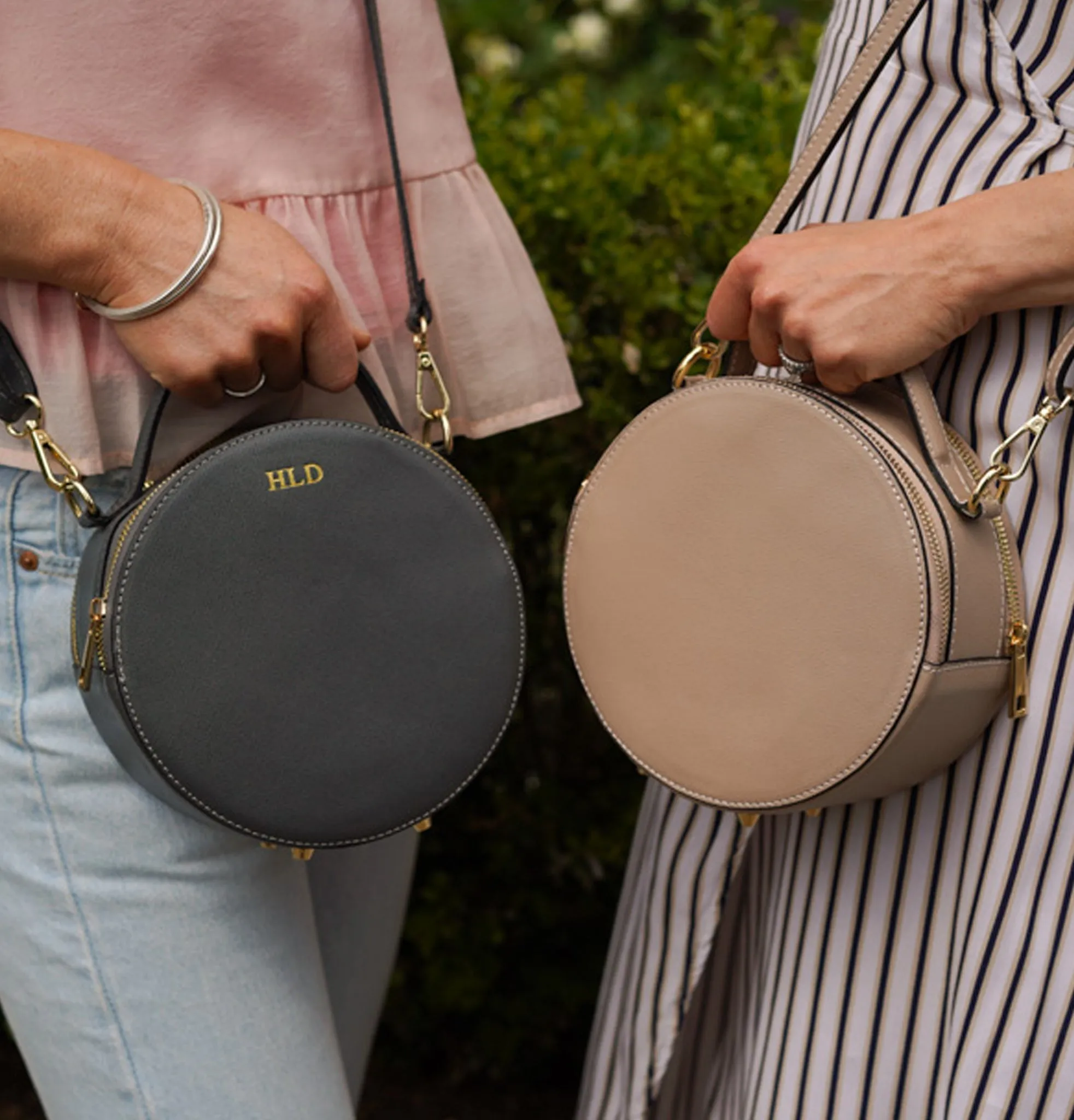 Rome Round Circle Crossbody Bag