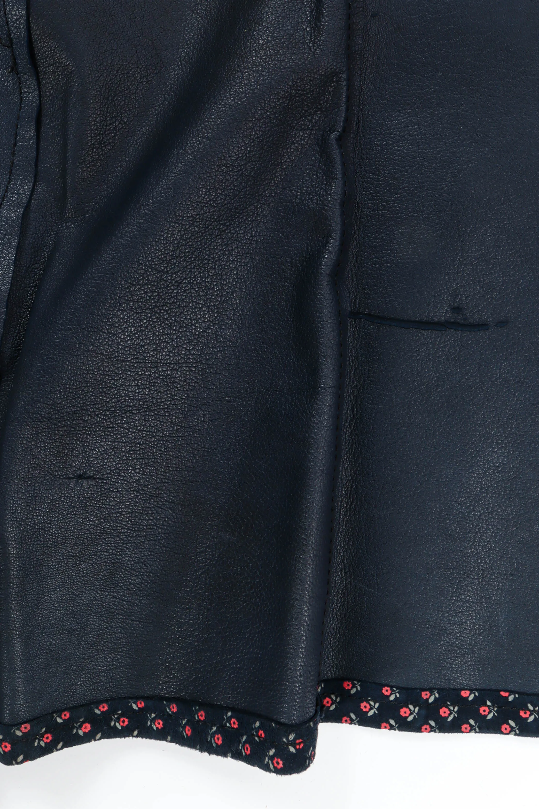 Rose Floral Leather Shirt