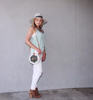 Round Rattan Bags