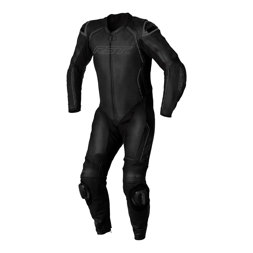 RST S1 LEATHER SUIT [BLACK/BLACK]