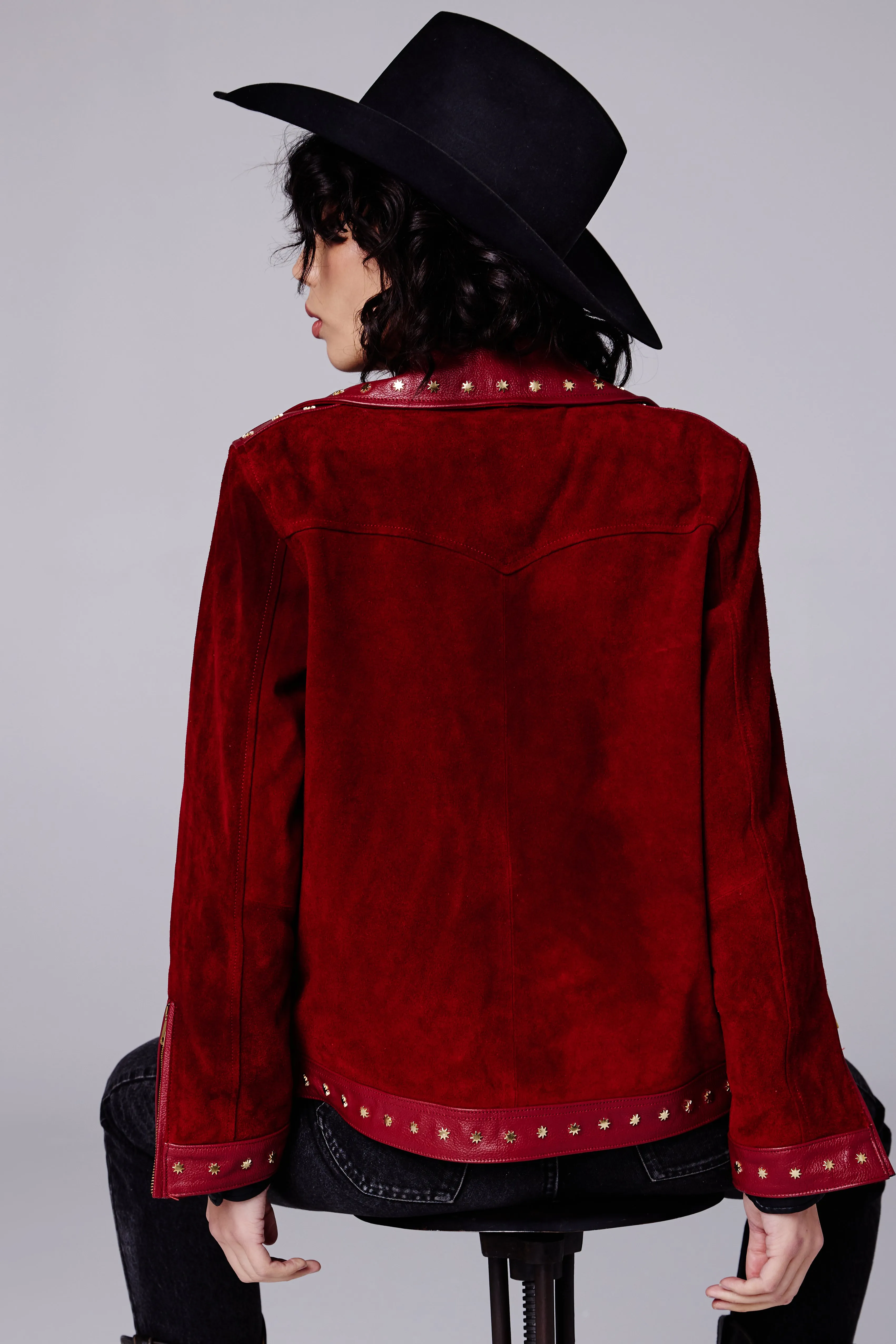 Ruby Red Rider Jacket