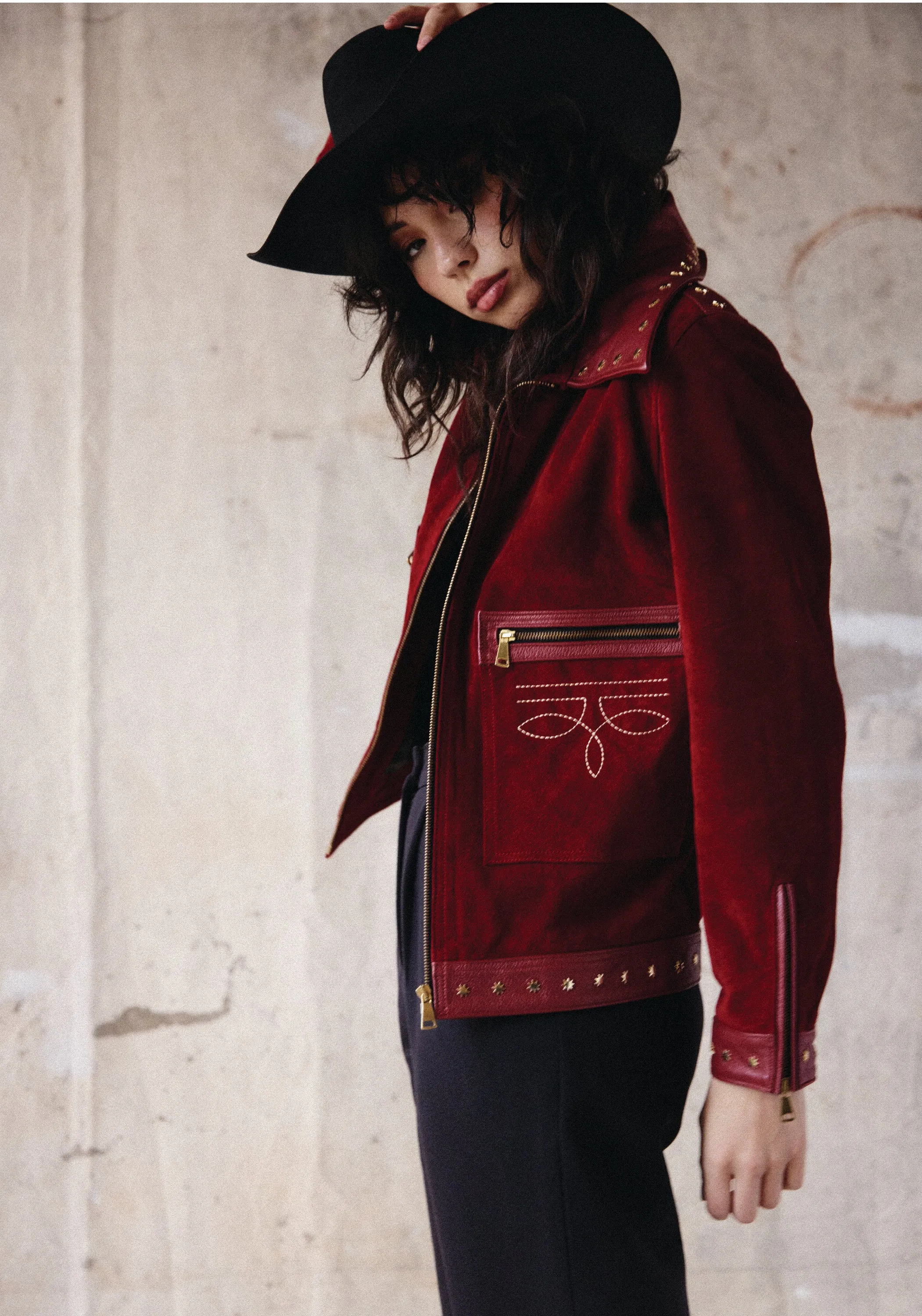 Ruby Red Rider Jacket
