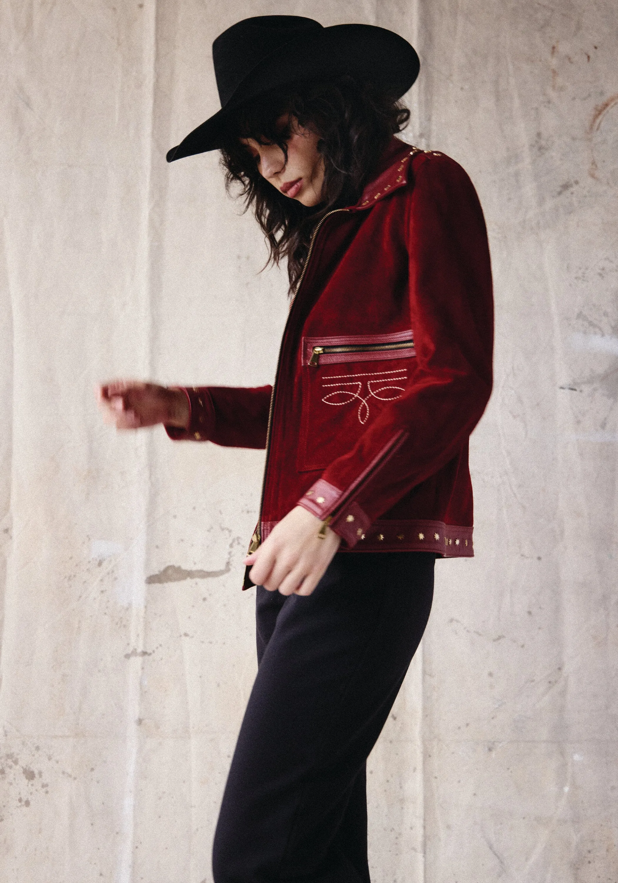 Ruby Red Rider Jacket