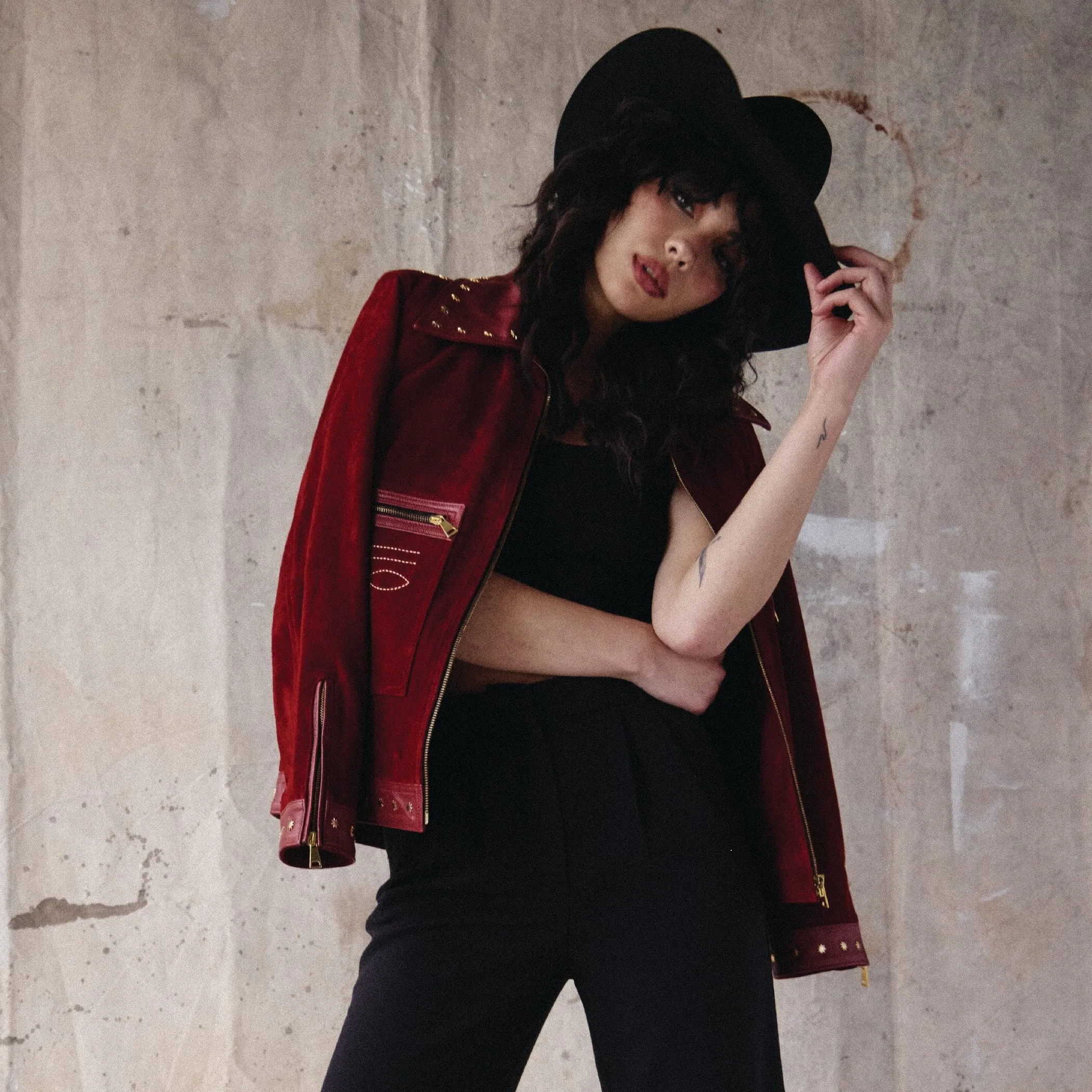 Ruby Red Rider Jacket