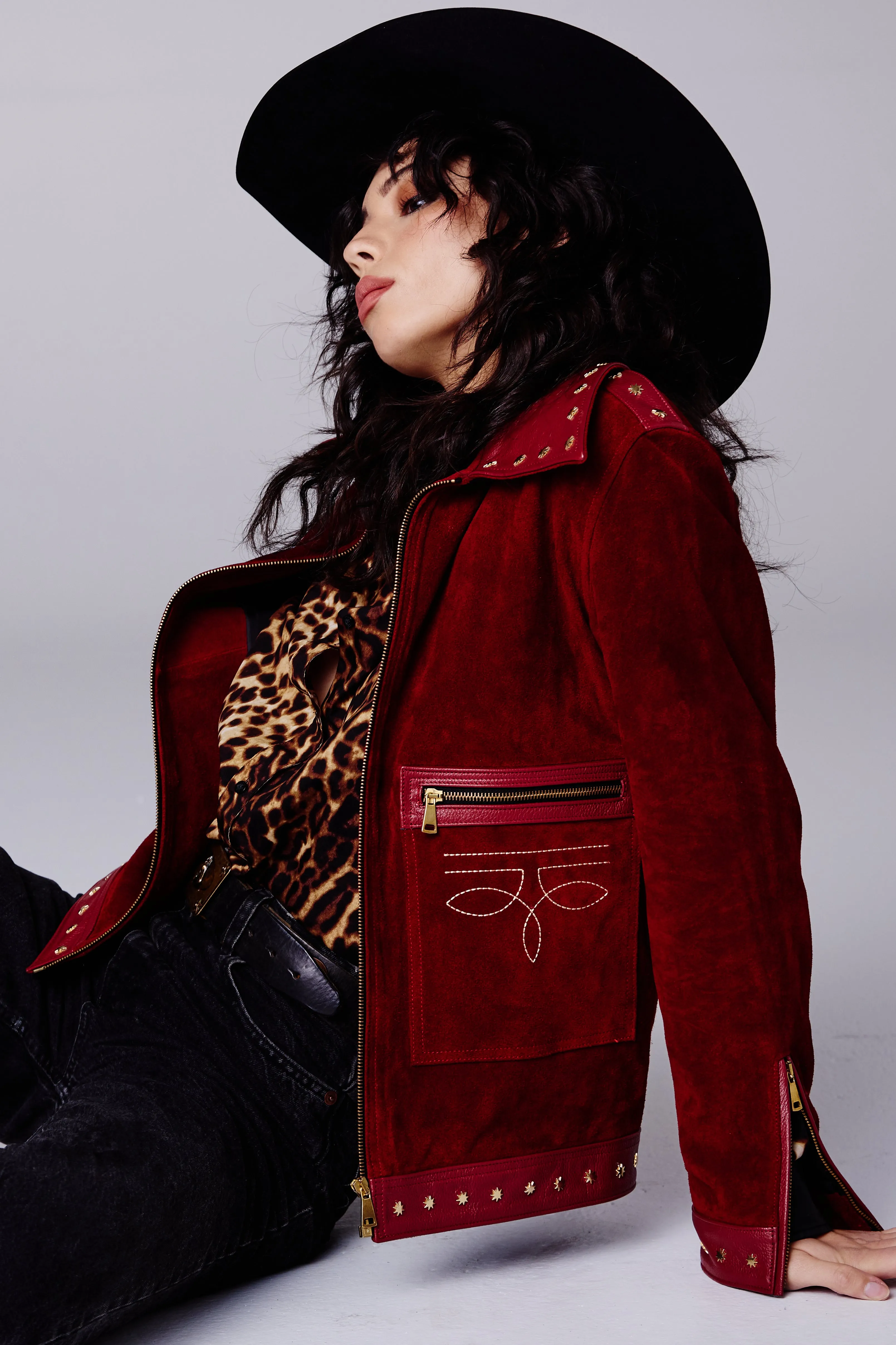 Ruby Red Rider Jacket