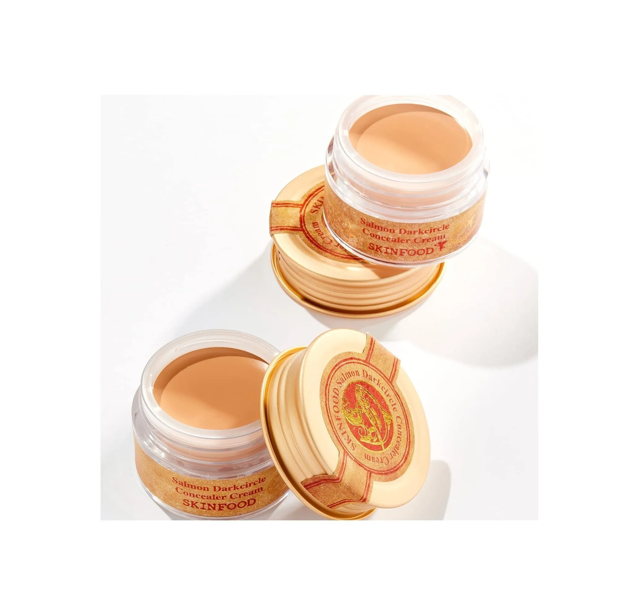 Salmon Dark Circle Concealer Cream - 2 Colors